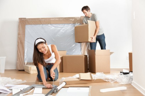 Person using accessible website features for Man With Van Belvedere