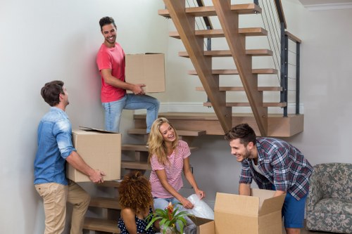 Customer complaint being logged for a moving service review