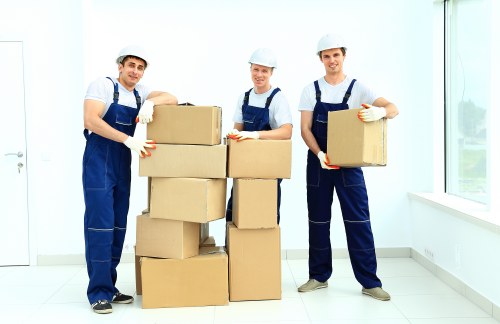 Local movers assisting with a small business relocation near Belvedere