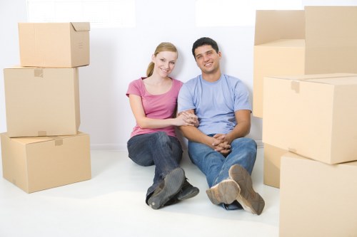 A local man with van service helping with a residential move in Belvedere