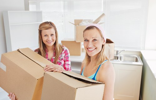 Local moving team handling a flat move in Belvedere